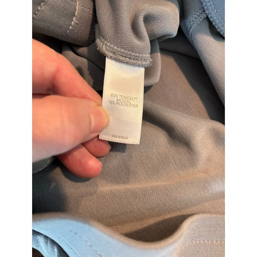 J Jill Pure Jill ponte gray pull on pants size M - Picture 4 of 6